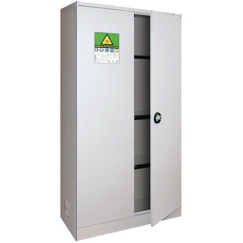 Armadio per prodotti fitosanitari 300L fornito in kit-2 ante,