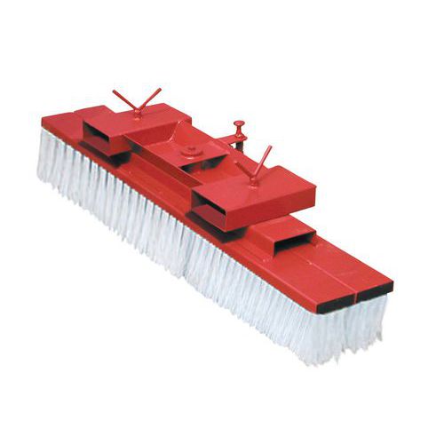 Scopa Industriale Per Carrello L 200 cm Colore:Rosso,