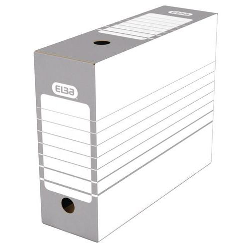 Scatola archivio assembl autom Elba D10 colore grigio 46,6 x 44 x 0.675,