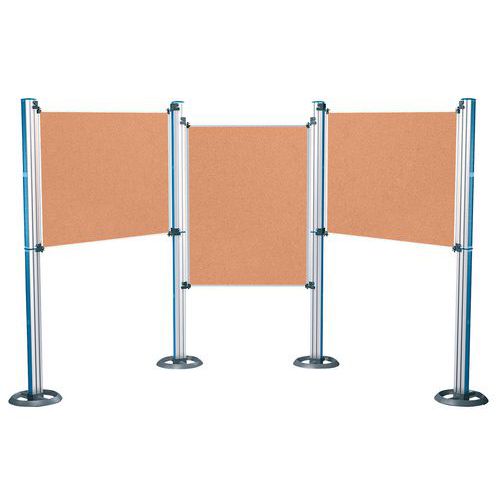 Stand Da Esposizione marrone 122,8X88,5x118 cm,