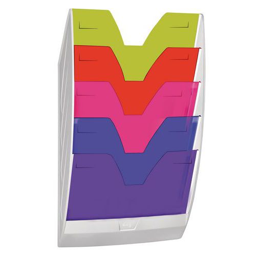 Espositore A Parete 5 Scomparti 58X35X12.2 cm,