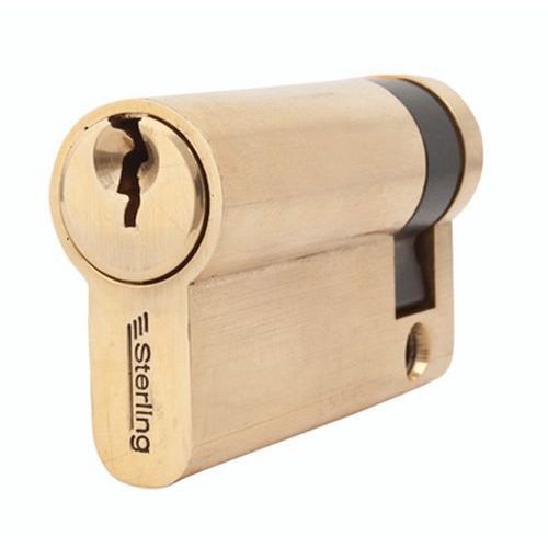 Cilindro semplice eur. 45 mm ottone,