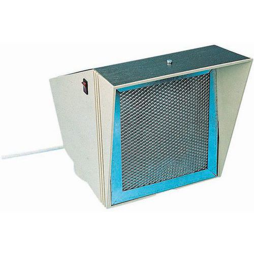 Mini cappa aspirante elettronica + filtro al carbone attivo,