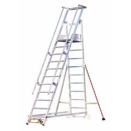 Piattaforma mobile 9 gradini,