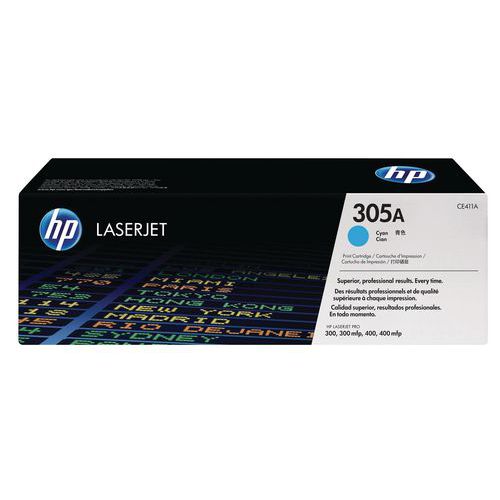 Toner - 305 - Ciano - HP,