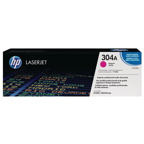 Toner - 304 - Magenta - HP,