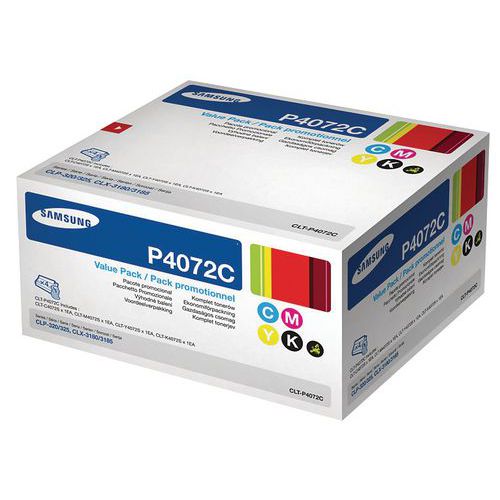 Toner - CLTx4072S - CMJN - 1500 / 1000 pagine - Samsung,