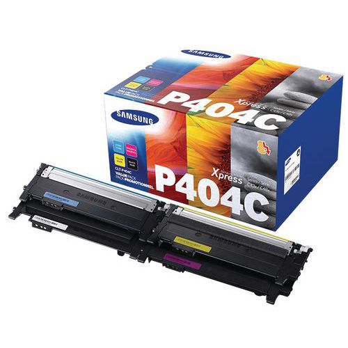 Toner - CLTx404 - Magenta/Ciano/Giallo/Nero - Samsung,