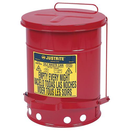 Pattumiere Per Rifiuti Oleosi Huileux 23L,