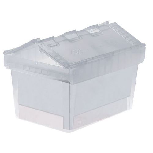 Cont. 58L Coper. Integrato Traslucido 610X400X340Mm,