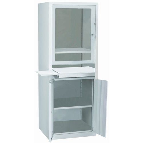 Armadio Informatico Grigio 650X550X1750 x550x1750,