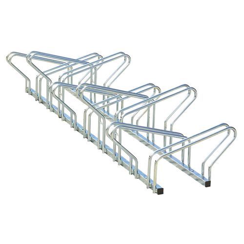 Portabiciclette rastrelliera Di fronte 10 posti,