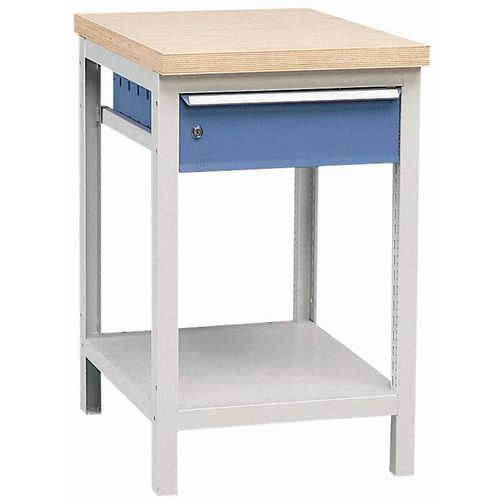 Banco Senza Piani 1 Ripiano Inferiore + 1 Cassetto,