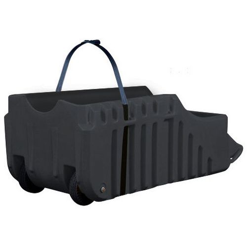 CARRELLO RIBALTAFUSTI RITENZ. PLASTICA 250 L 90% PE recyclé,