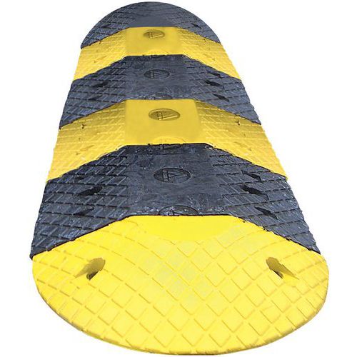 Lotto di 2 Moduli Dritti-Ralen tatore Giallo/N ero H 50mm,