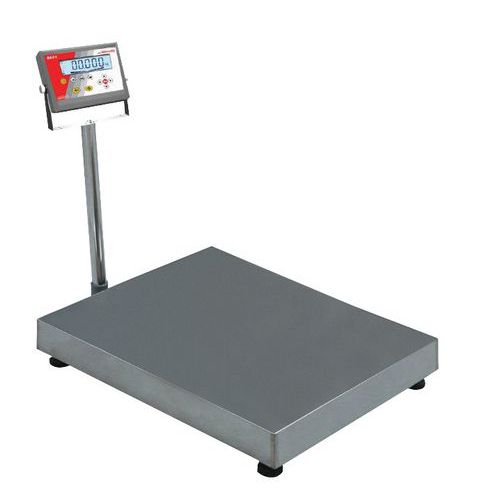 Bilancia a colonna 800x600 600kg/200g +certificato Cofrac,