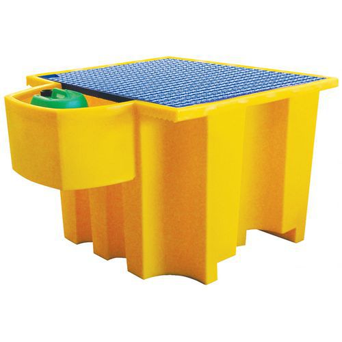 VASCA DI RITENZIONE 1100 L CON SENZA ESTR. GRIGLIA G,