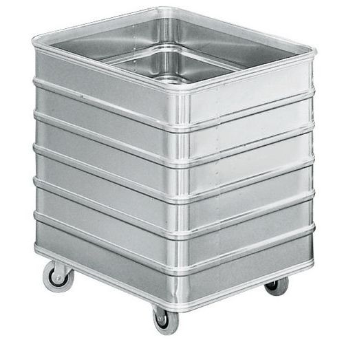 Carrello Con Sponde In Alluminio H Tot:742,