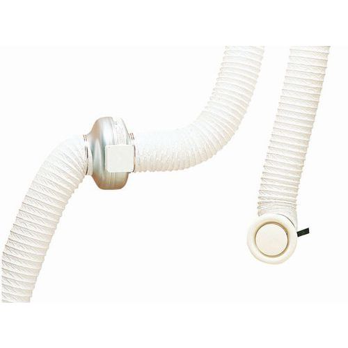 KIT ASPIRAZIONE FUMI 220V DIAM.CONDOTTO 125 MM 350M3/ORA,