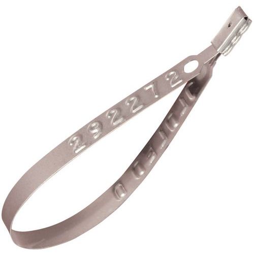 Sigilli Per Regge Materiale:Acciaio Colore:Grigio,