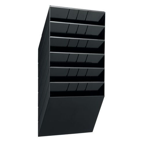 Espositore di brochure da parete altezza: 62 cm larghezza: 34,8 cm,