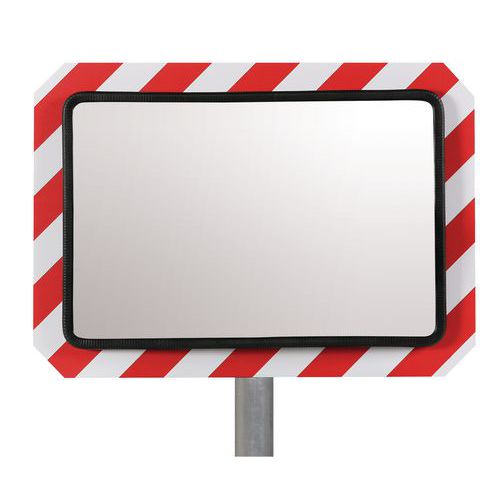 Specchio di sicurezza policarbonato dim. rifl. 400x600 mm,