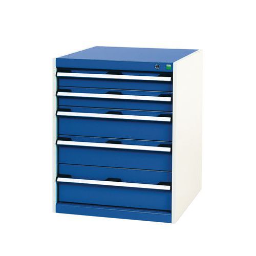 Armadio Da Officina A Più Cassetti H:2 X 10 Prof:65,