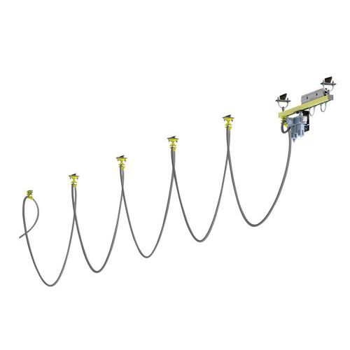 Gru Murale Senza Carrello P=50Kg 3M,