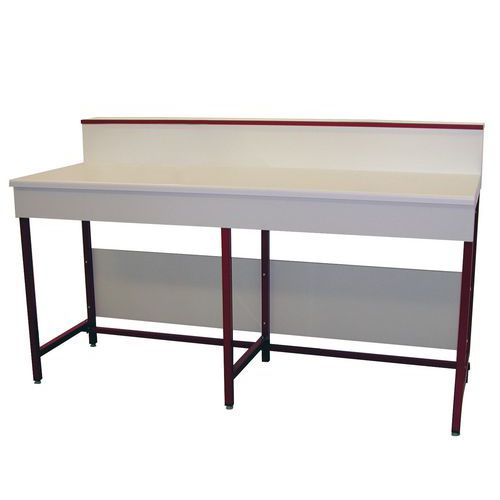 BANCO DA LAVORO NO RUB. LXP=1200X900 MM PIANO LAMIN+ALZ RIP,