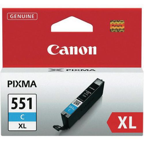 Cartuccia d'inchiostro - CLI-551XL - Ciano - Canon,