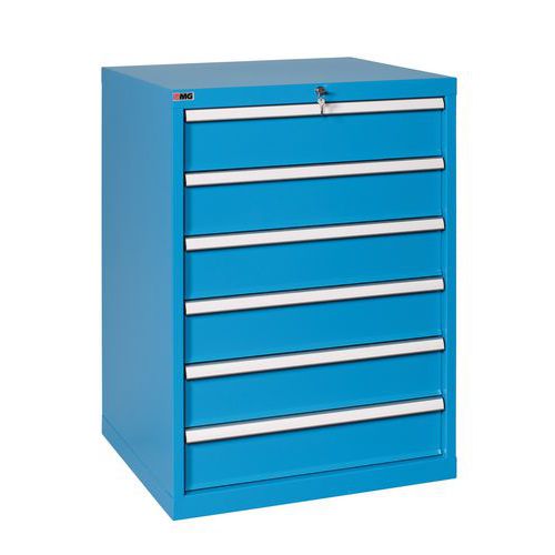 Cassettiera da 6 a 7 cassetti W1023XD640H1000 RAL 5015,