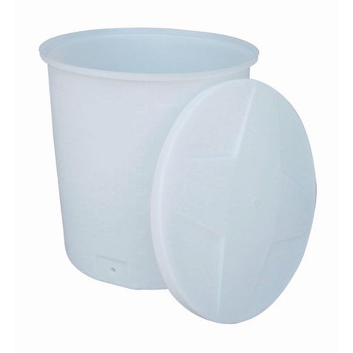 Cont. PE tappo vite 515L H1000 x diam. 940 neutro,