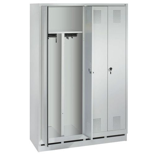 armad mon 2P 2pers grigio chiaro L1190xH1800xP500 base,