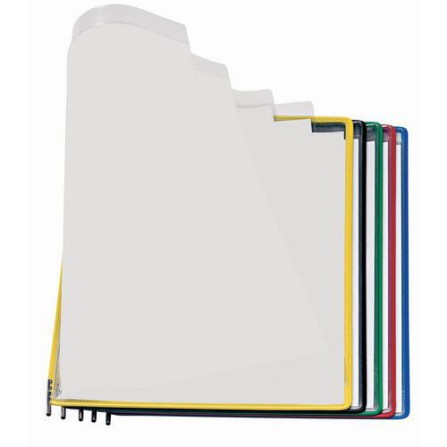 Pacco Di 5 Cartelle Fold'Five A4 colori:Assorti,