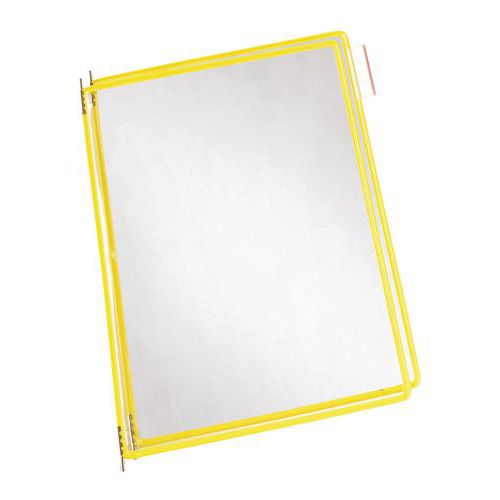 Lotto di 10 Cartelle A4 Gialle A4,