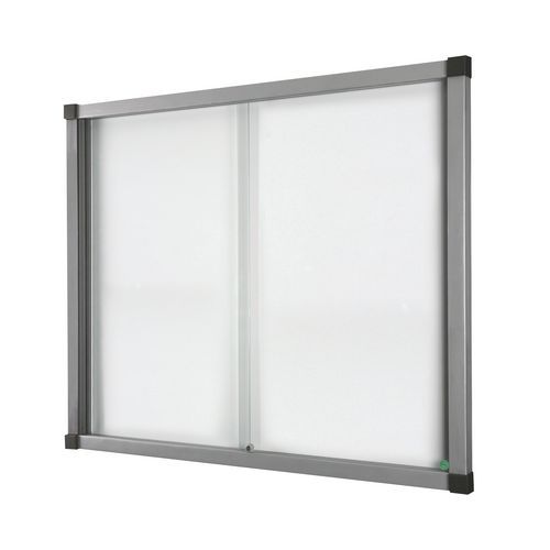 Bacheche Con Ante Scorrevoli Cube H 90 cm 15 Fogli,