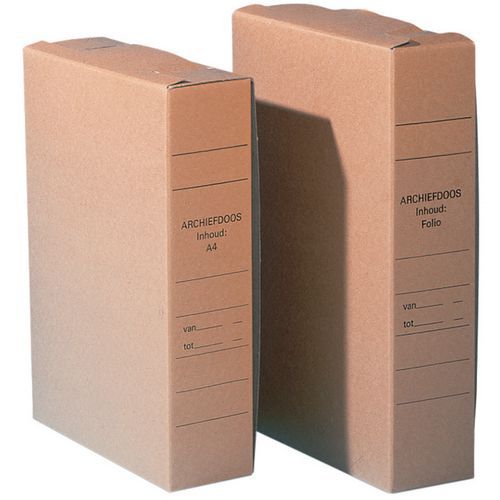 Scatola Per Archivio H Tota:35 Colore:Marrone Colore:Marrone,