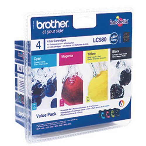 Cartuccia d'inchiostro - LC-980 - CMJN - Brother,