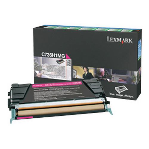 Toner - C736 - Magenta - Lexmark,