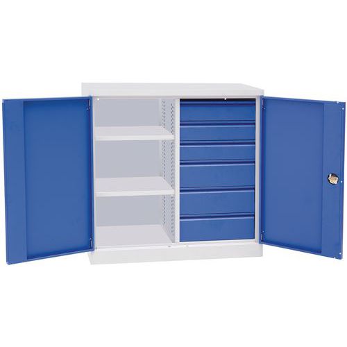 Armadio sep. 2 rip.6 cass. H1000 mm L1000xP450x,