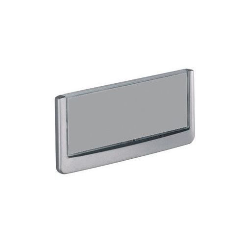 Targa per porta Click Sign 149x52.5 mm grigio,