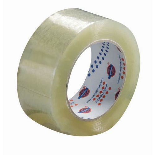 Lotto di 36 rotoli in poliprop ilene 48mmX100m trasparente,