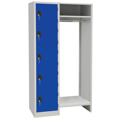 Appendiabiti sc.grigio/blu L 450 mm L450mm,