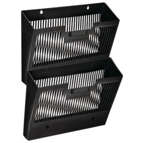 Classificatore a parete Basics nero,