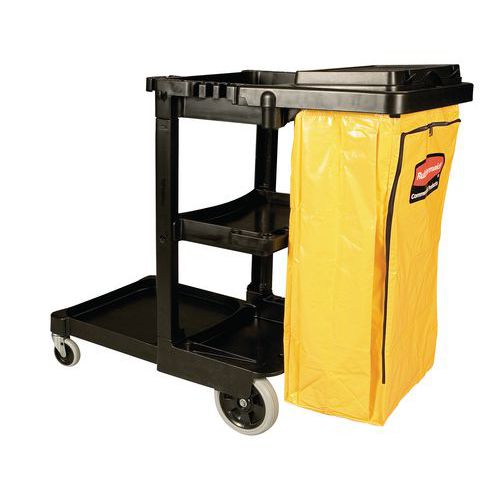 Carrello domestico in plastica Rubbermaid,