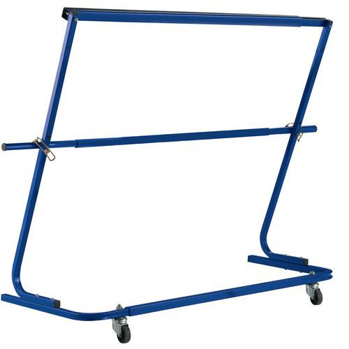 Svolgitore film a bolle per rulli 80/150 cm con taglio,