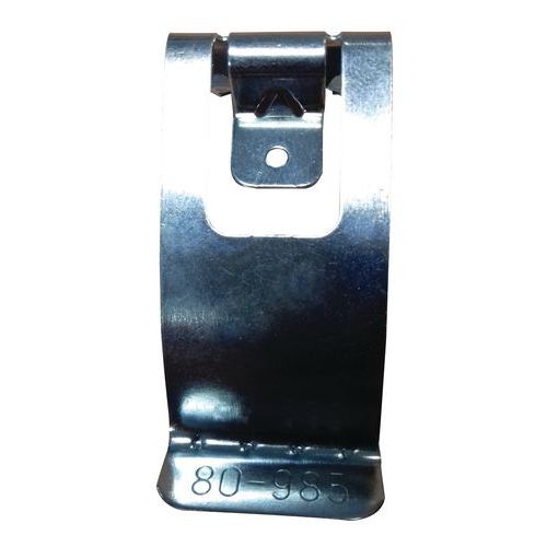 Portaetichette con clip - Mat.: acciaio fine - Col.: acciaio,