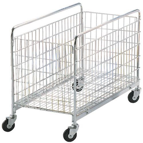 Carrello pieghevole - Lunghezza 600 mm - Portata 50 kg,