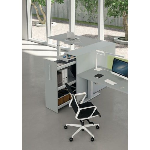 Colonna Archiviazione L 42 X D 82 X H 119 Grigio,