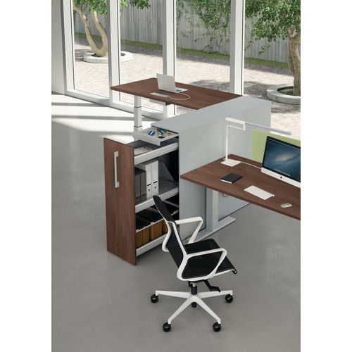 Colonna Archiviazione L 42 X D 82 X H 119 Noce canaletto,